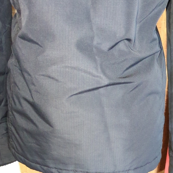 Hollister Navy Ski Ladies Jacket with High Collar - Picture 10 of 10